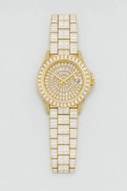Montre drip — variante Or sur fond gris