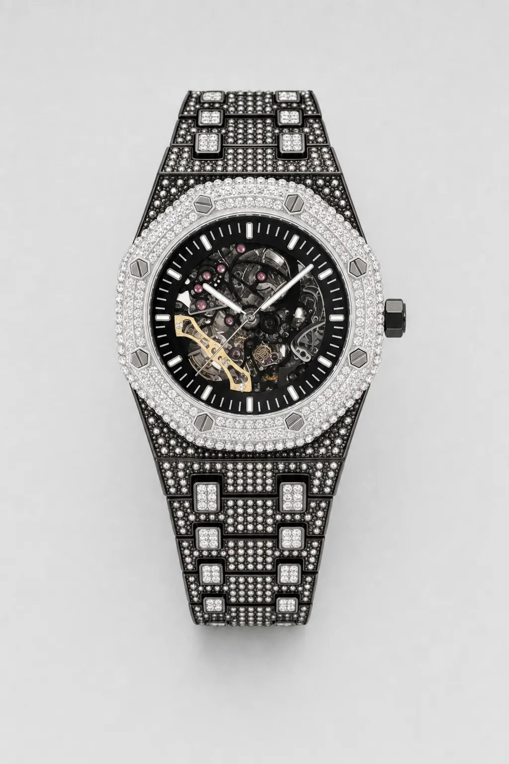 Montre Freeze corleone — variante Noir sur fond gris