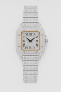 Montre full VVS — variante Argent sur fond gris