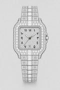 Montre Gazo — variante Argent sur fond gris
