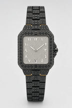 Montre Gazo — variante Noir sur fond gris
