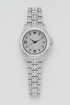 Montre Hip Hop — variante Argent sur fond gris