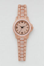 Montre Hip Hop — variante Rose sur fond gris