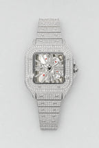 Montre rappeur — variante Argent sur fond gris