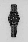 Montre Rohff — variante Noir sur fond gris