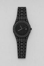 Montre Rohff — variante Noir sur fond gris