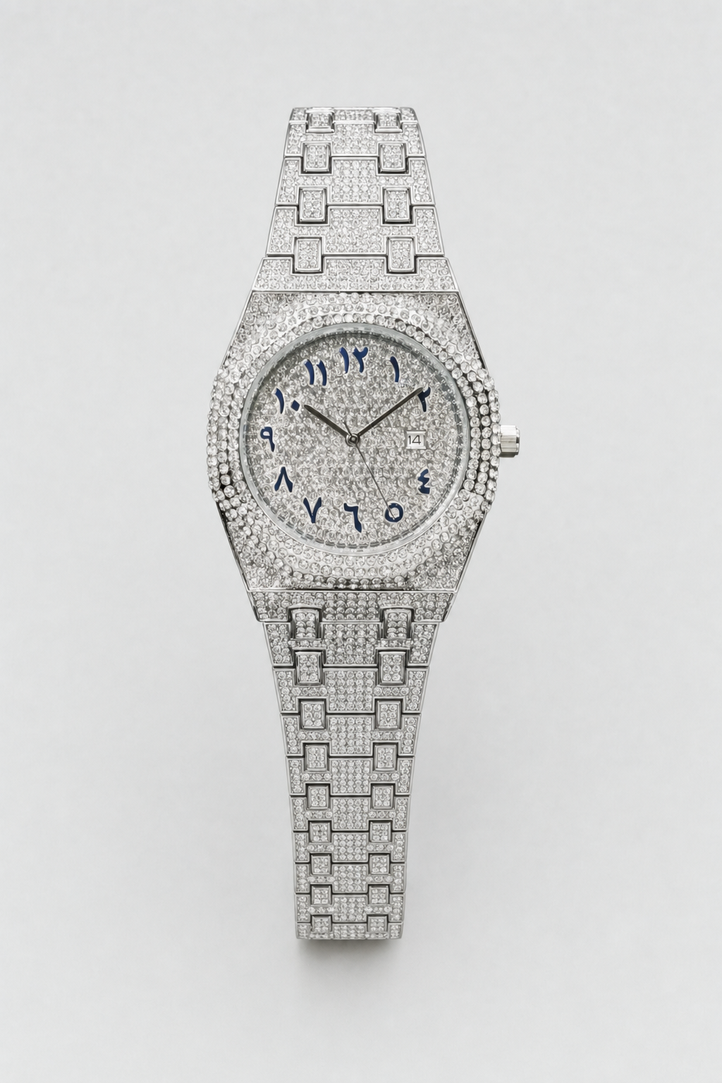 Montre Zola — sur fond gris