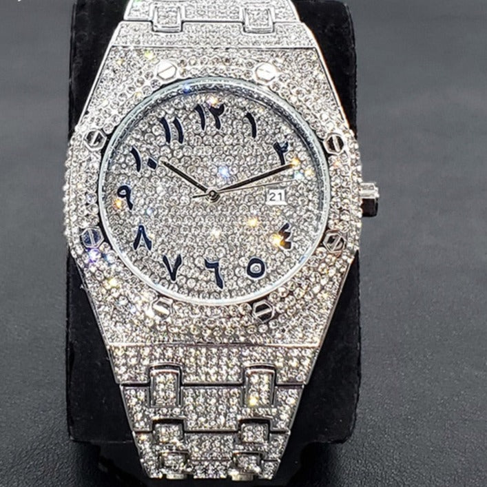 Montre shops en diamant